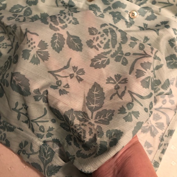 Rrrruss by Russ Togs sheer, vintage, long blouse. Size L. New with tags. - Picture 6 of 6